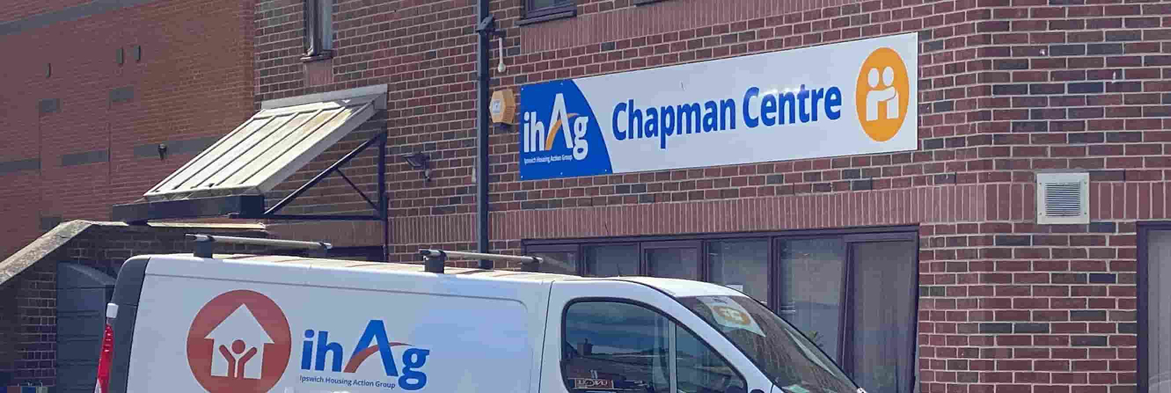 Front of the Chapman Centre building